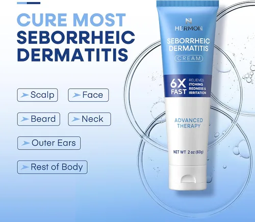 Miniatura 3 de Hermon Crema para el tratamiento del cuero cabelludo para la dermatitis seborreica: calmante picazón enrojecimiento Escalado de la dermatitis