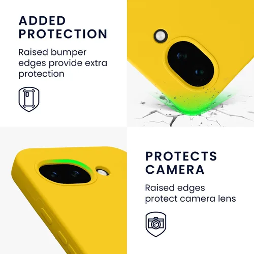 Miniatura 593 de kwmobile Funda Compatible con Google Pixel 6 Pro - Funda de teléfono de silicona TPU con acabado suave - Azul Arrecife