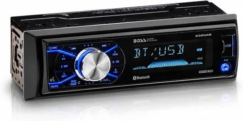Miniatura 8 de Boss Audio Systems 611UAB - Estéreo multimedia para auto - Un solo Din, audio Bluetooth y llamadas manos libres, micrófono incorporado, reproductor