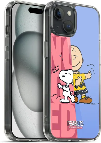Head Case Designs Funda de gel con licencia oficial de Peanuts Snoopy & Charlie Halfs and Laughs [protección de grado militar] compatible con Apple