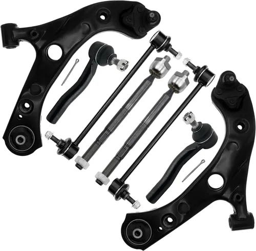 Miniatura 71 de Detroit Axle - Kit de brazos de control de extremo de 8 piezas para Toyota 2001-2003 Highlander 2002-2003 Camry Lexus ES300, 2 conjuntos de brazos