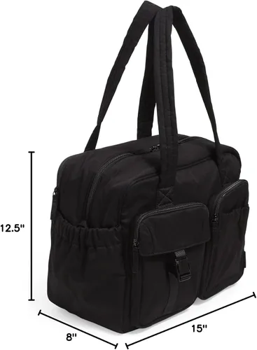 Miniatura 6 de Bolsa de viaje de gran tamaño de algodón para mujer