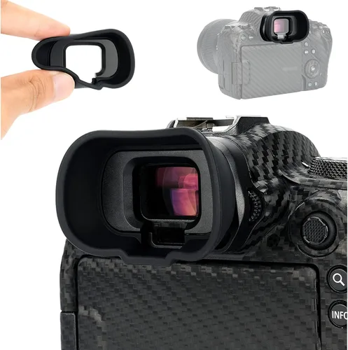 Miniatura 11 de Kiorafoto - Visor ocular de silicona suave extendido, especialmente diseñado para la cámara sin espejo Canon EOS R10