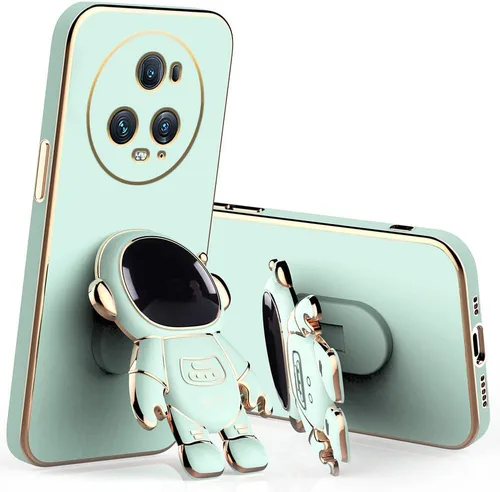 Miniatura 11 de Compatible con Honor Magic 5 Pro Funda con chapado creativo de astronauta de dibujos animados rosa, funda para teléfono Honor Magic 5 Pro, funda
