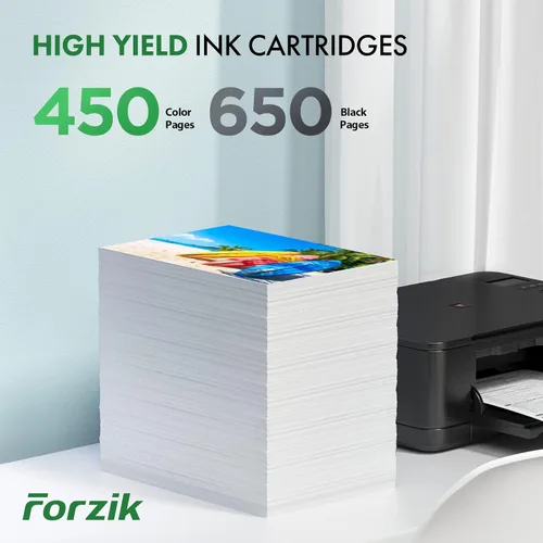 Miniatura 3 de Cartucho de tinta remanufacturado 63XL de repuesto para HP OfficeJet 3830 4650 4652 5255 Envy 4520 5540 DeskJet 1110 2130, negro, tricolor, paquete