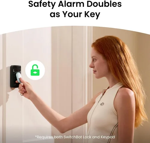 Miniatura 9 de Alarma de seguridad personal de 130 dB para mujeres con aplicación Apple Find My, sirena extra fuerte y luz estroboscópica, llavero de autodefensa