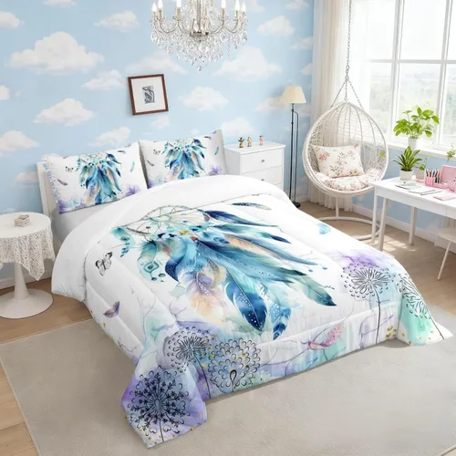 Miniatura 5 de Castle Fairy Rose Lipstick Bedding Set Elegant Quilted Comforter Set Twin Size,Women Cosmetic Duvet Insert with 1 Pillow Sham for Kids Boys Girls