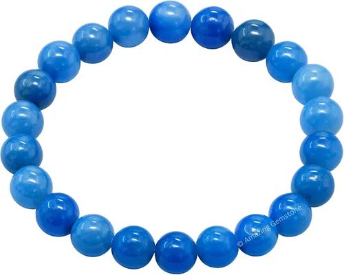 Miniatura 2 de Amazing Gemstone Pulsera de cristal para mujeres y hombres, pulsera de cristal curativo de protección, pulsera elástica con cuentas de piedras