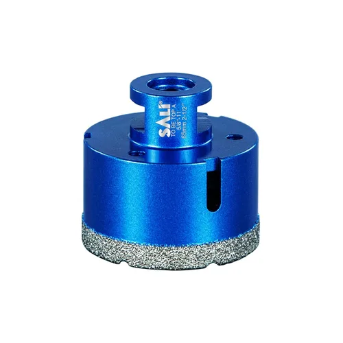 Miniatura 7 de SALI Brocas de núcleo de diamante de 2 pulgadas (2.008 in), sierras de agujero soldadas al vacío con rosca 5/8-11 para azulejos de porcelana