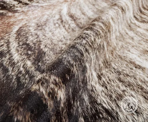 Miniatura 3 de Sunshine Cowhides Alfombra de piel de vaca 100% auténtica, color gris claro, beige, alfombra de estilo moderno de piel animal y alfombra para sala