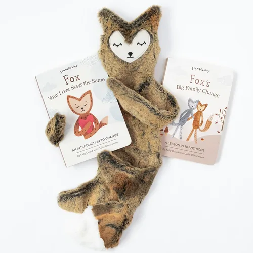 Miniatura 12 de Slumberkins Bigfoot Snuggler & 2 Board Books - Paquete completo Juguete de peluche suave para mayores de 0 años Mejora la autoestima