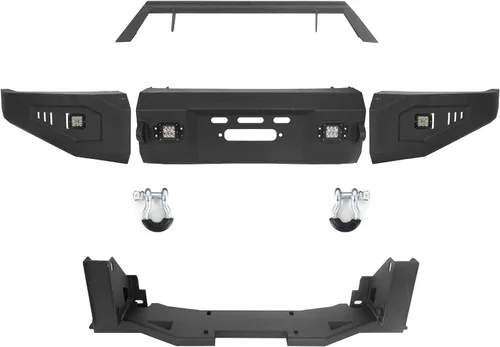 Miniatura 9 de Tundra parachoques delantero con placa de cabrestante para camioneta Toyota Tundra 2007 2008 2009 2010 2011 2012 2013