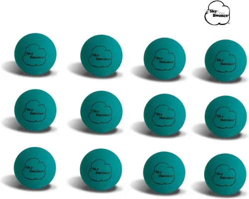 Sky Bounce Bolas de mano de goma de color para balonmano recreativo, Stickball, Racquetball, Catch, Fetch y muchos más juegos, 2 1/4 pulgadas,