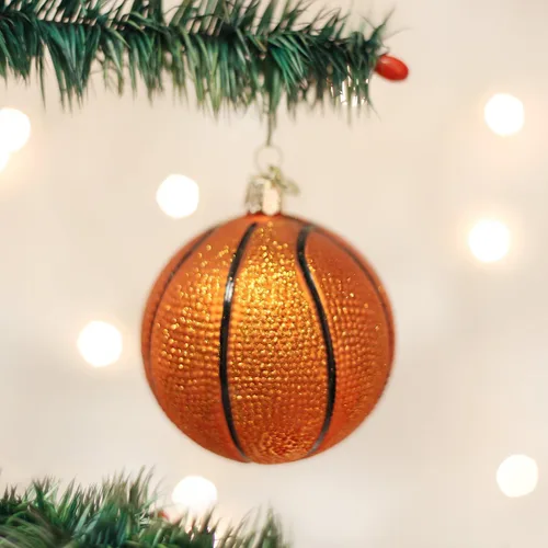 Miniatura 2 de Old World Christmas - Adorno de béisbol de vidrio soplado para árbol de Navidad, decoración festiva artesanal, colección deportiva