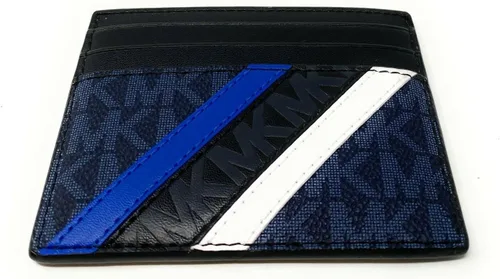 Miniatura 4 de Michael Kors Cooper - Funda de piel sintética vegana, Blue AdmiralMulti, Funda de piel sintética