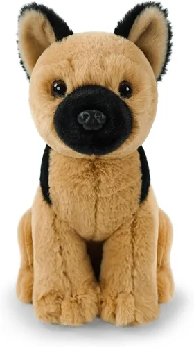Miniatura 7 de Perro Sentado de Peluche 19 cm Animal de Peluche de Felpa Perros de Peluche Suave y Acogedor Juguetes de Perro para Cumpleaños y Fiesta Infantil