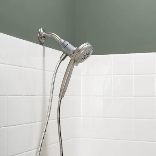 Miniatura 10 de Ducha Moen, de mano magnética con cabezal rociador de seis funciones y sistema de acoplamiento Eco-Performance, 26100EPSRN color fantasía