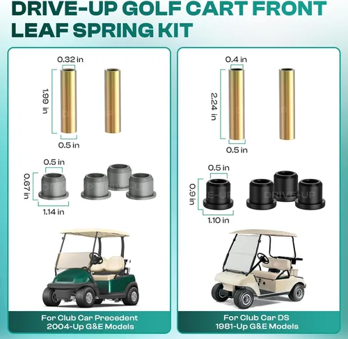 Miniatura 3 de DRIVE UP Golf Cart Standard Front Leaf Spring for Club Car Precedent and DS Models