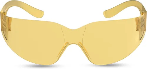 RUGGED BLUE Gafas de seguridad de trabajo para hombres | Ansi Z87 certificadas gafas de seguridad para campo de tiro | Cristal antiarañazos para