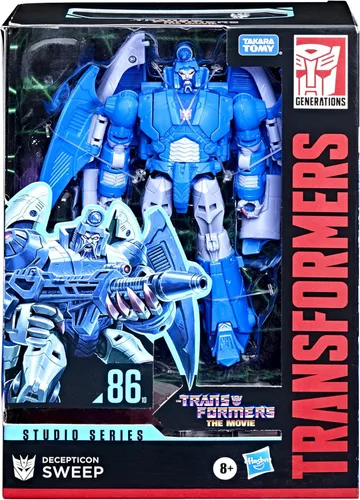 Miniatura 3 de Transformers Toys Studio Series 86-10 Voyager Class The Movie 1986 Decepticon Sweep Figura de acción, para edades de 8 años en adelante, 6.5 pulgadas