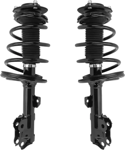 Miniatura 33 de Detroit Axle - 4WD 2 puntales delanteros para Nissan TITAN Pathfinder Armada INFINITI QX56 puntales completos con muelles helicoidales de reemplazo