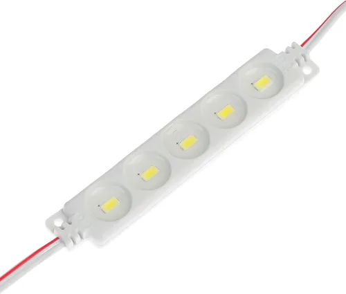 Miniatura 3 de Módulo LED DC12V blanco 6500K inyección 5 LED módulo 1,2 W con fuente de alimentación