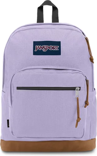 Miniatura 29 de Mochila JanSport Right Pack - Mochila duradera para el día con bolsillo acolchado para portátil de 15 pulgadas, Rosa brumosa, Tamaño único