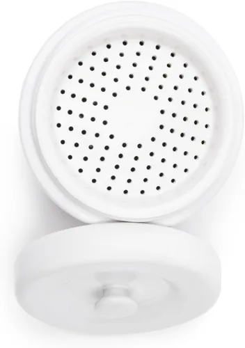 Miniatura 11 de Fox Run Recipiente de grasa de tocino de porcelana con colador, contenedor de grasa blanco para cocina, 5 x 5 x 5.5 pulgadas