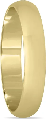 Miniatura 2 de 2mm - 6mm Domed Wedding Band in 10K Yellow Gold