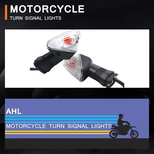 Miniatura 6 de AHL Luz indicadora de giro delantera o trasera para KAWASAKI NINJA ZX-6RR 2003 2004 2005 2006/Z1000 Z 1000 2007 2008 2009/Z750 Z 750 2007-2009/Z750S