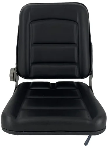 Miniatura 11 de Asiento universal de carretilla elevadora asiento de tractor con pista deslizante ajustable y bolsa de herramientas, para excavadora Skid Loader