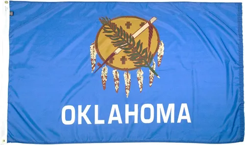 Miniatura 23 de FlagSource Bandera del estado de nailon de Iowa, fabricada en los Estados Unidos, 4 x 6 pies Iowa 4x6