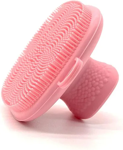 Miniatura 12 de Cepillo facial de silicona para hombres, cepillo de limpieza facial de silicona, cepillo de lavado facial de silicona manual impermeable, limpieza