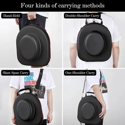 Miniatura 5 de Nisorpa Organizador portátil para sombrero de vaquero para viajes, organizador de almacenamiento de sombreros de vaquero, funda rígida
