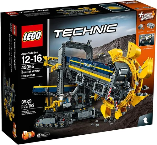Miniatura 6 de LEGO Technic Excavadora con Rueda de Cubo 42055 Juguetes para Construir