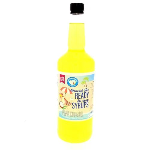 Miniatura 71 de Hypothermias Wild Cherry - Jarabe de sabores de cono de nieve hawaiano listo para usar (128 onzas líquidas), hielo afeitado, 100% azúcar de caña pura