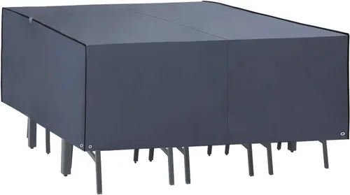 Miniatura 42 de ABCCANOPY Cubierta de Mesa Rectangular Cubierta de Mesa Universal Cubierta de Silla para Exteriores Impermeable y a Prueba de Polvo Resistente al