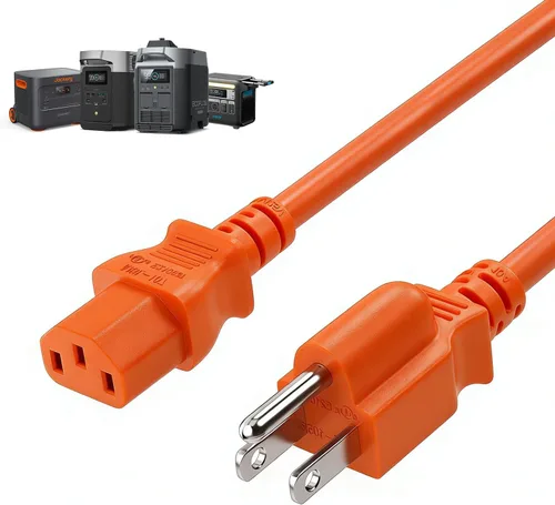 Miniatura 10 de Cable de carga de estación de energía resistente, cable de carga rápida para Jackery Explorer 2000/1500/1000 Pro, Ecoflow Delta/River Series