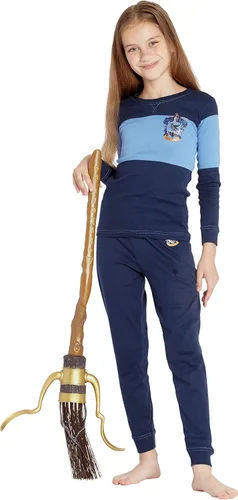 Miniatura 6 de Harry Potter Conjunto de pijama de algodón Quidditch House Crest para niños grandes