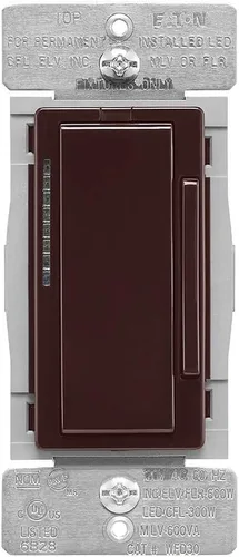 Miniatura 2 de Eaton - Regulador de intensidad inteligente mediante WiFi WFD30-C7-SP-L funciona con Alexa, kit de cambio de color (marrón/negro/gris), dispositivo