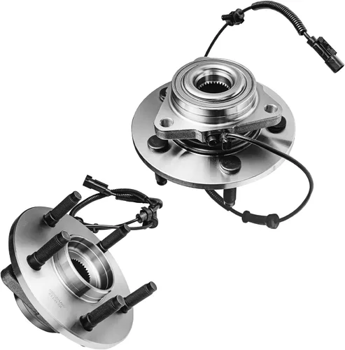 Miniatura 29 de Detroit Axle - Bujes de rodamiento de rueda delantera 4WD para Chevy GMC Silverado Sierra 2500 3500 HD 20-23 [SRW] 2020 2021 2022 2023 Reemplazo