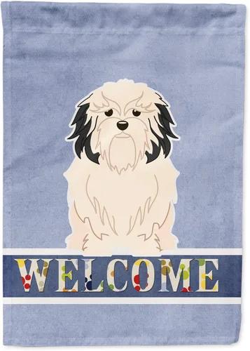 Miniatura 70 de Caroline's Treasures BB5622GF Airedale - Bandera de bienvenida para jardín, bandera decorativa para patio, exteriores, patio, parterres