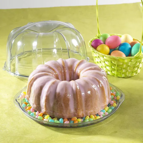 Miniatura 4 de Nordic Ware Porta pasteles, paquete de lujo, transparente