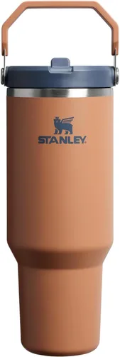 Miniatura 48 de Stanley IceFlow - Vaso con pajilla abatible con asa, de 20 onzas, tapa giratoria y popote abatible, botella de agua resistente a fugas, acero