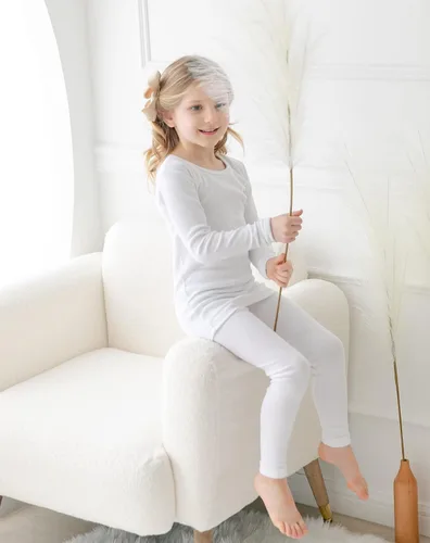Miniatura 5 de AVAUMA - Pijama para niños y niñas de algodón básico para uso diario