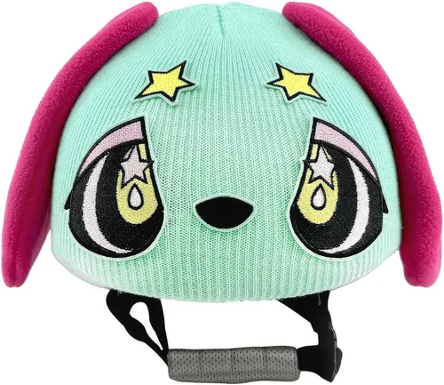 Miniatura 13 de Linda funda de casco de esquí de animal, divertido sombrero decorativo para casco al aire libre, fundas para casco deportivo, ciclismo, esquí