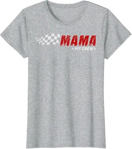 Miniatura 29 de Mama Pit Crew Race Car Birthday Family Matching Pit Crew Camiseta