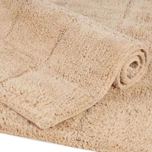 Miniatura 11 de Superior Juego de alfombras de baño antideslizantes de algodón con respaldo de látex en aerosol, 20 x 30 pulgadas, 24 x 36 pulgadas, 2 piezas, salvia
