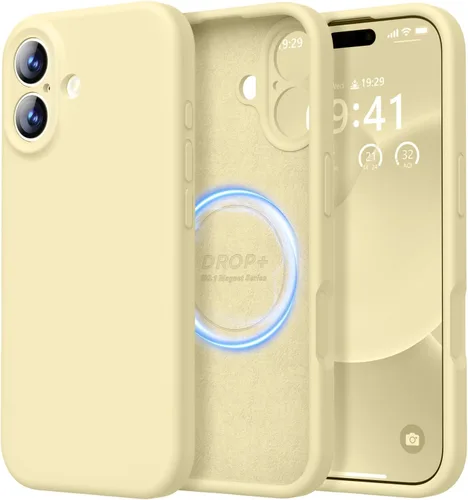 Miniatura 285 de LOVE 3000 Compatible con Funda para iPhone 15, [Cámara de Cobertura Completa de Silicona Suave] [Protección contra Caídas de 8 pies], Forro de Negro