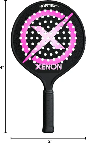 Miniatura 10 de X enon Vortex - Pala de tenis con plataforma ligera (modelo 2022)